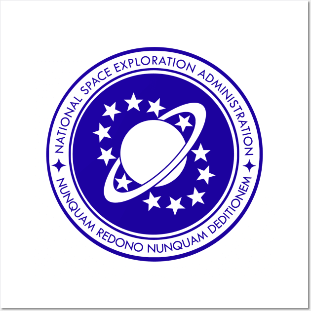 Galaxy Quest NSEA Seal Wall Art by PopCultureShirts